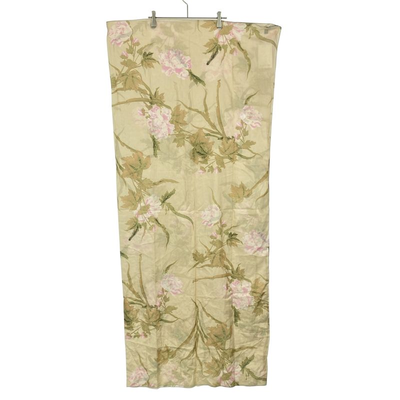 Gucci Flower Cotton Scarf Beige