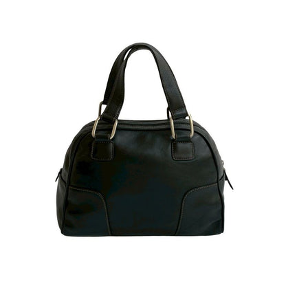 Loewe Anagram Logo Silver Hardware Stitch Leather Handbag Mini