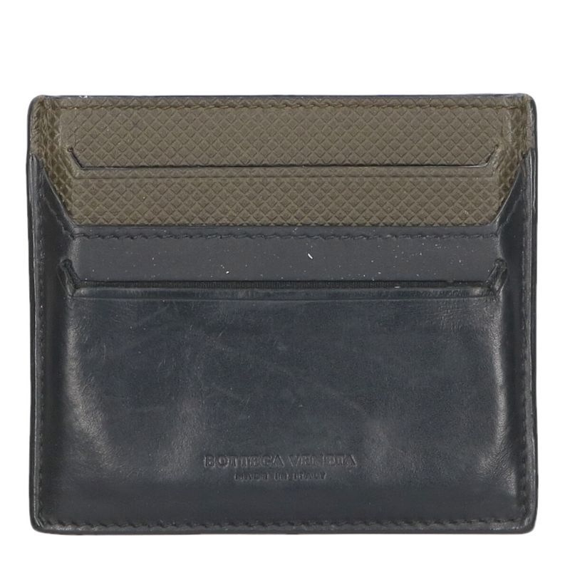 Bottega Veneta Leather Card Case For Men
