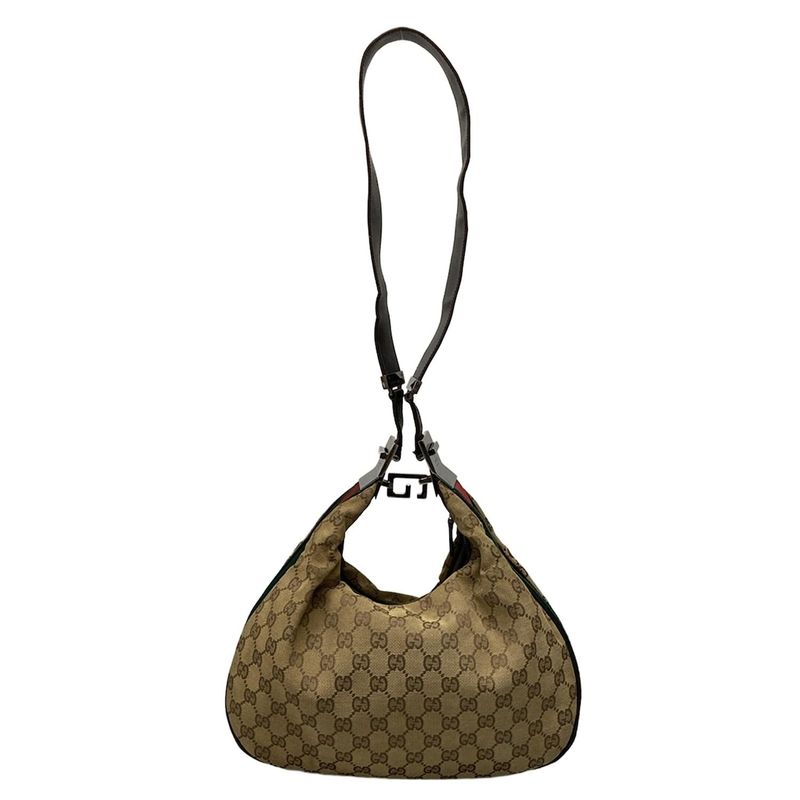 Gucci Shoulder Bag GG Patternsherry (web) 13315 Dark Brown X Beige X Multi