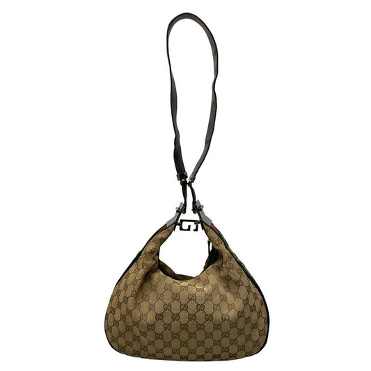 Gucci Shoulder Bag GG Patternsherry (web) 13315 Dark Brown X Beige X Multi