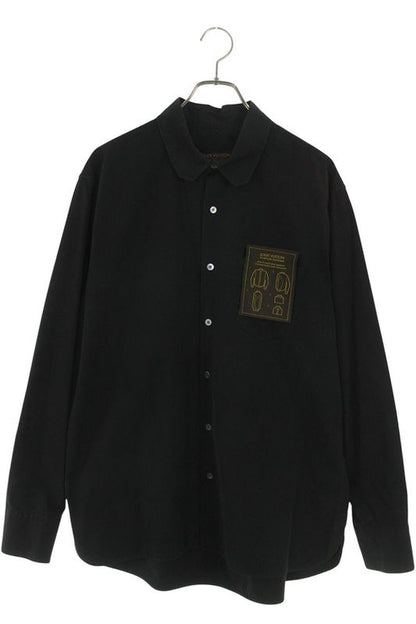 Louis Vuitton Rm192q NLZ Hhs40w Oversized DNA Long Sleeve Shirt Men M