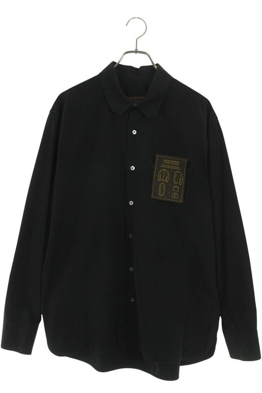 Louis Vuitton Rm192q NLZ Hhs40w Oversized DNA Long Sleeve Shirt Men M