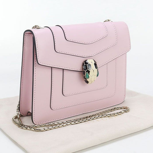 Bvlgari Bulgari Serpenti Forever Crossbody Shoulder Bag Leather Women