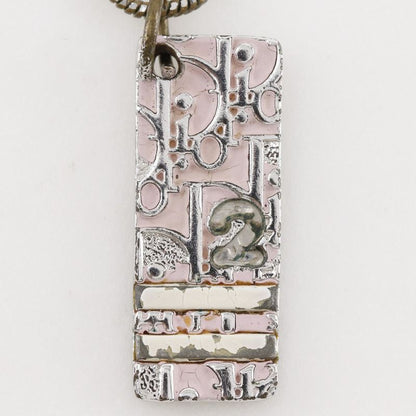 Dior Christian Dior Trotter No2 Metal Silver Ladies 9.2g Necklace