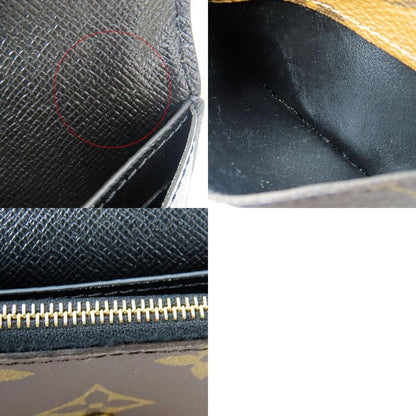 Louis Vuitton Bifold Wallet Portefeuille Rosalie M82333 Monogram Reverse Brown