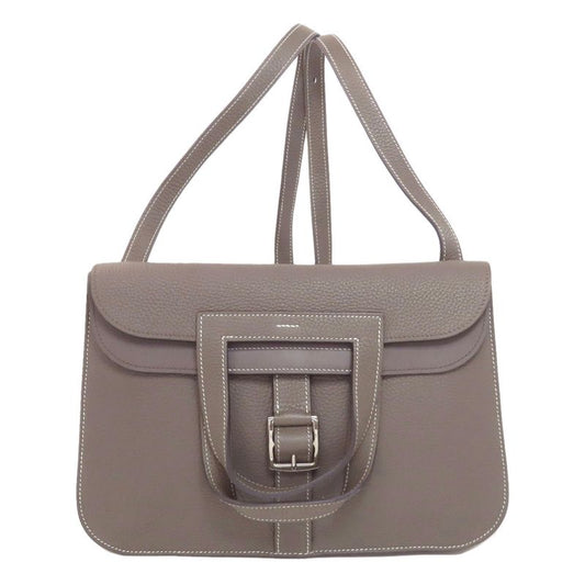 Hermes Arsan 31 Silver Hardware Handbag Taurillon Women