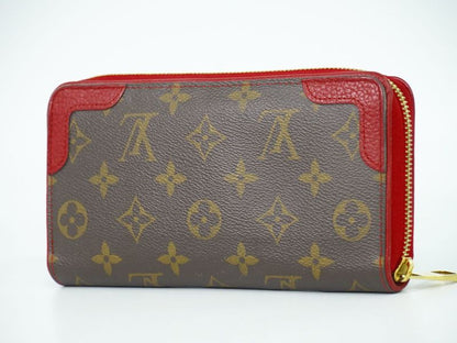 Authentic Louis Vuitton LV Zippy Wallet Retiro Monogram Round Zipper Long