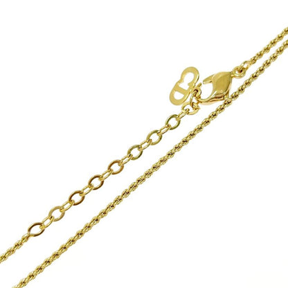 Christian Dior GP Emblem Necklace Women's Gold 465487 Necklace