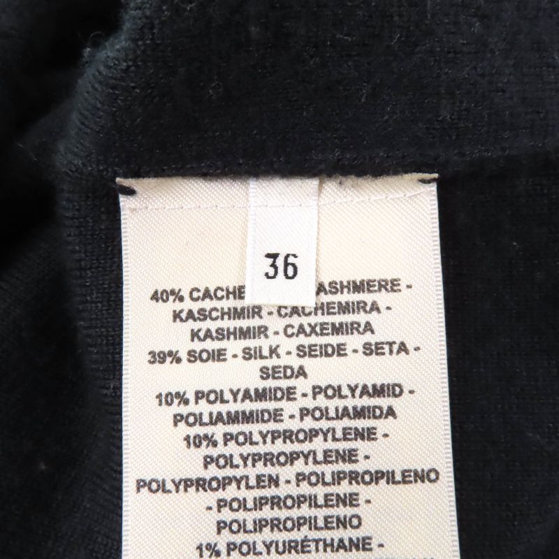 Hermes 22SS 2e2505d3 Cashmere Silk Blend Chaine D'ancre Crew Neck Long Sleeve