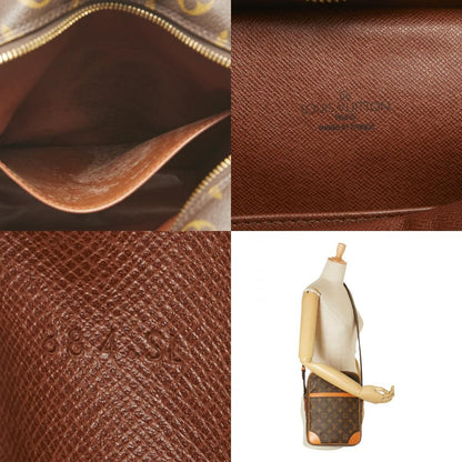 Louis Vuitton Monogram Danube GM Crossbody Shoulder Bag M45262 Brown PVC