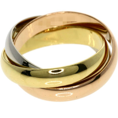 Cartier Trinity #48 Ring 18K Yellow Gold 18K White Gold 18K Pink Gold Ladies