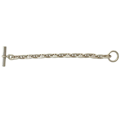 Hermes Chaine D'ancre MM15 Silver 925 Bracelet Bangle