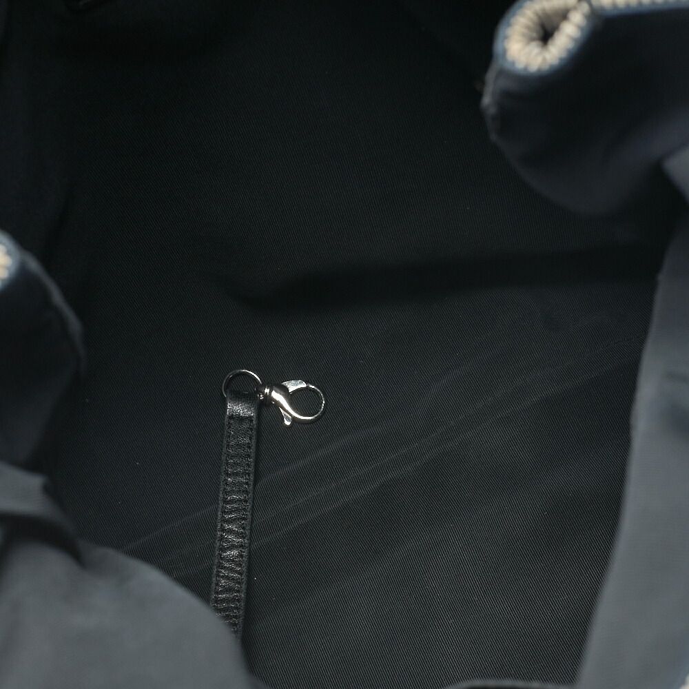 Chanel Shoulder Bag Denim Coco Mark Gray With Silver Hardware Ladies [no