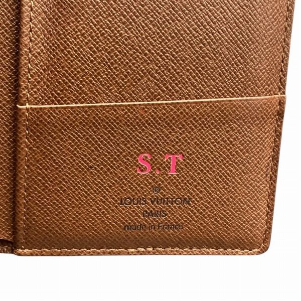 Louis Vuitton Monogram Portefeuille James M60251 Billfold Wallet Unisex