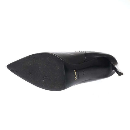 Celine Chelsea Cropped Boots Booties 327913002c Black 39.5