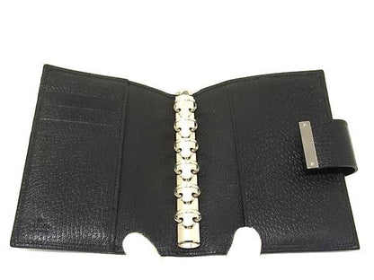 Gucci GG Pattern GG Canvas X Leather 6-hole Notebook Cabas Schedule