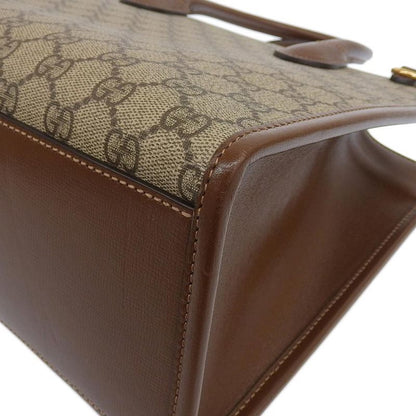 Gucci GG Supreme Small Tote Bag 2way