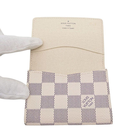Louis Vuitton Business Card Holder Damier Azure Enveloppe Carte De Visite Card
