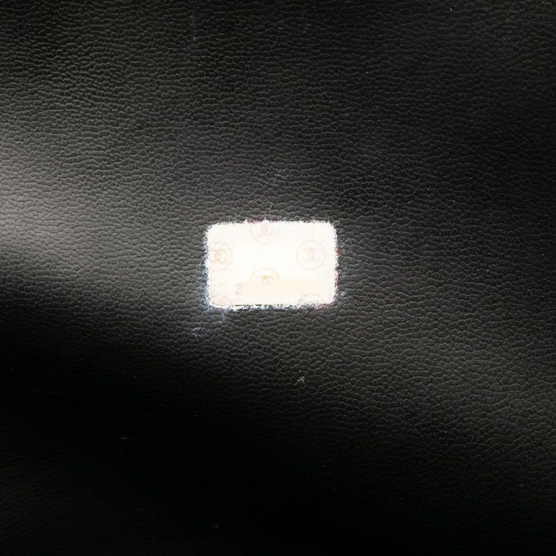 Chanel Coco Mark Tote Bag One Shoulder Bag Black Caviar Skin Women's Chanel