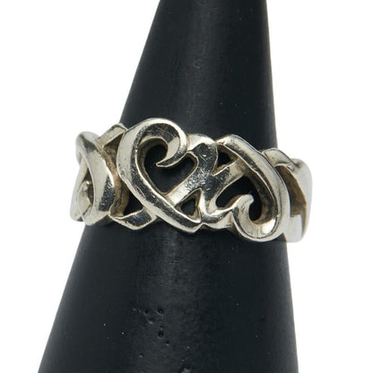 Tiffany & Co Triple Rubbing Heart Sv925 Silver Ladies Tiffany & Co