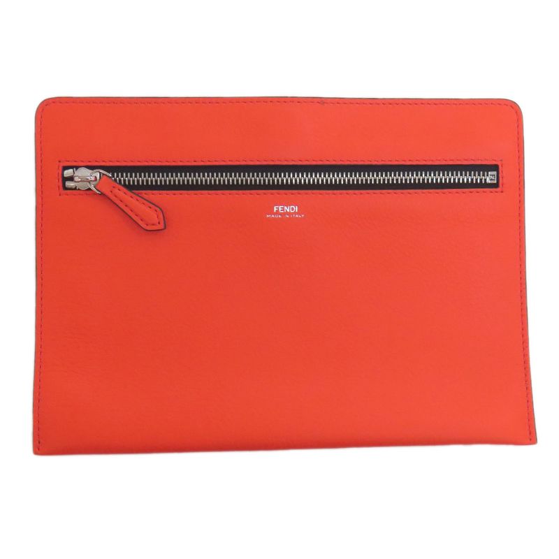 Fendi Dot Com 2WAY Handbag Calf Women