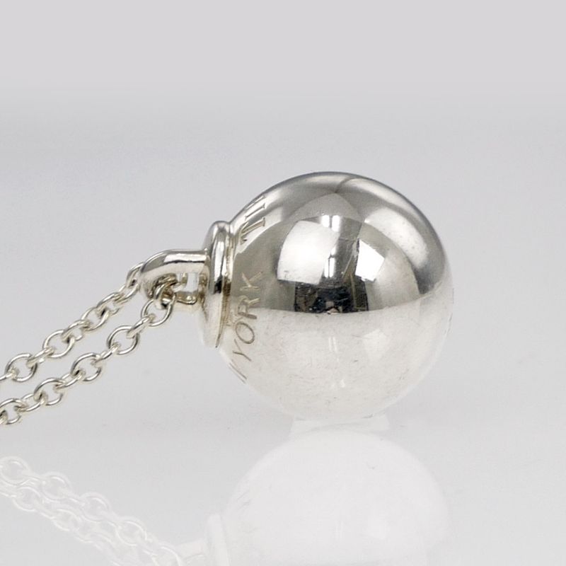 Tiffany & Co Necklace Hardwear Ball Pendant Ag925 Silver - 50.8cm