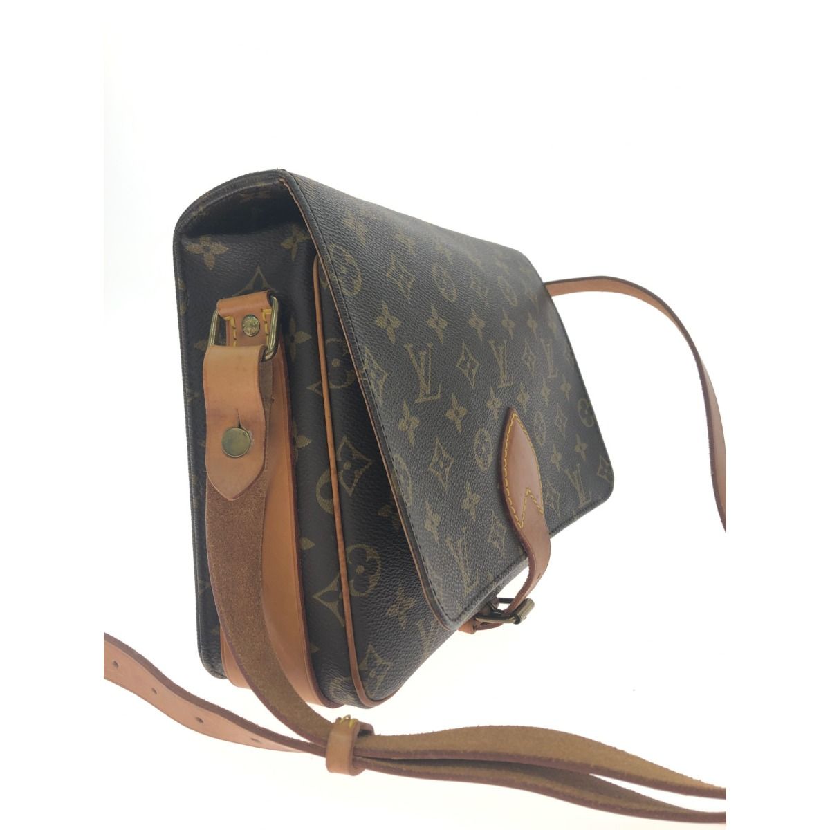 Louis Vuitton Women's Shoulder Bag Monogram Cartesier Crossbody M51252 Brown