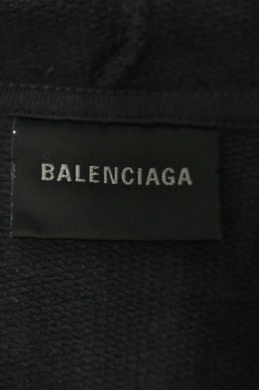 Balenciaga 25SS 826162 Tsvf8 Security Tape LOGO Parka Men's 2
