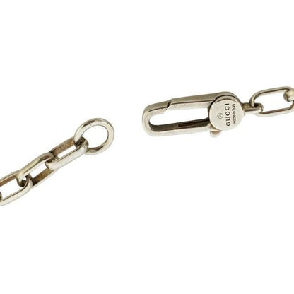 Gucci Interlocking G Necklace Pendant Accessory Jewelry Small Ag925 Silver