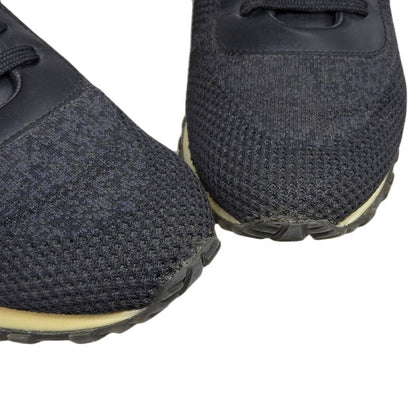 Louis Vuitton 2015 Item Runaway Line Jacquard Damier Leather Sneakers Shoes 5.5