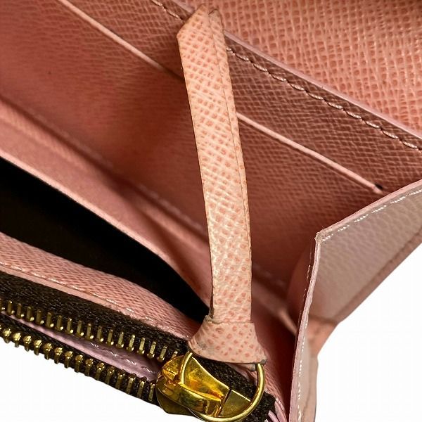 Louis Vuitton Damier Portmonnais Rosali N64423 Bifold Wallet For Women