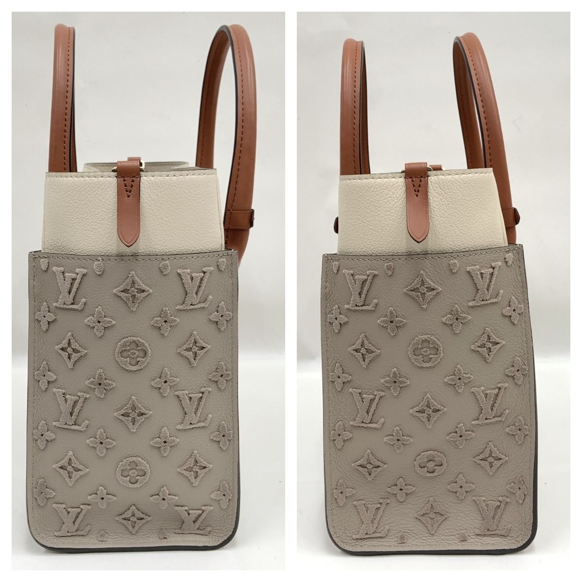 Louis Vuitton on My Side MM Women's 2way Bag Handbag Shoulder Bag M53825