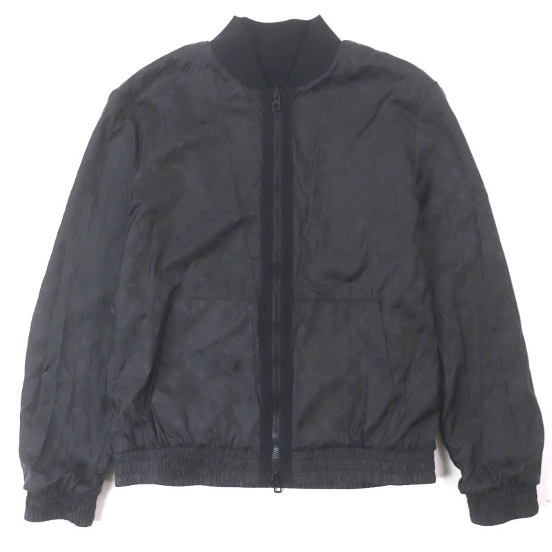  Louis Vuitton 2023 Monogram Reversible Light Double Zip-up Bomber Jacket With