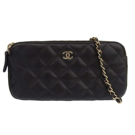 Chanel Matelasse Chain Wallet Shoulder Bag