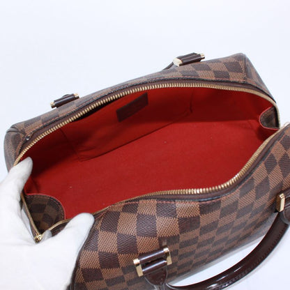 Louis Vuitton Rivera MM Damier Ebene Damier Ebene Leather × PVC Brown Handbag