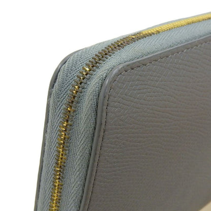 Celine Current Logo 12 Cards 2 Free Pockets Round Zipper Long Wallet Women