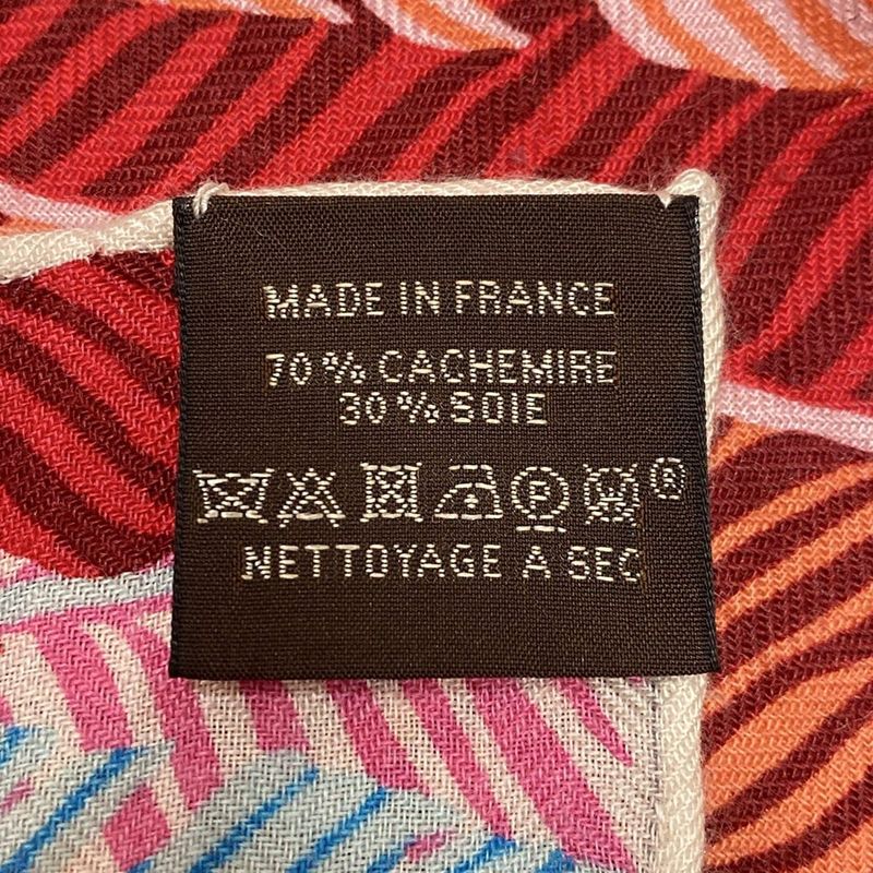 Hermes Stole (shawl) Carre Geant/shawl Carre 140 Green×red×multi Jaguar Quetzal