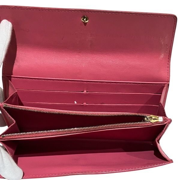 Louis Vuitton Vernis Portefeuille Sarah M9140f Long Wallet For Women