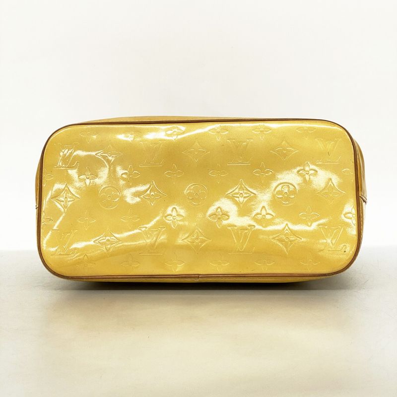 Louis Vuitton Tote Bag Vernis Houston M91004 Beige Women's