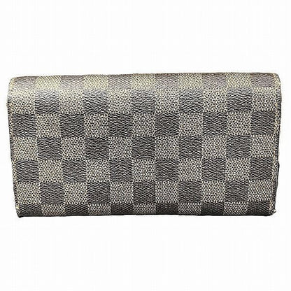 Louis Vuitton Damier Portefeuille Sarah N61734 Long Wallet Bifold Wallet Unisex
