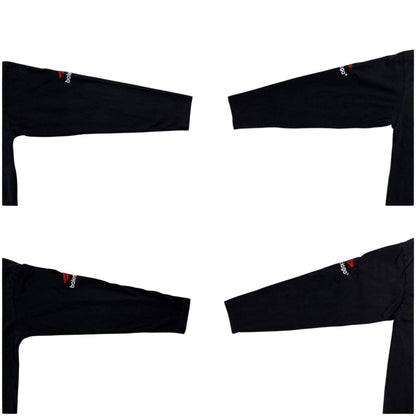 Balenciaga 3b Sports Icon Long Sleeve T-Shirt Oversize Black