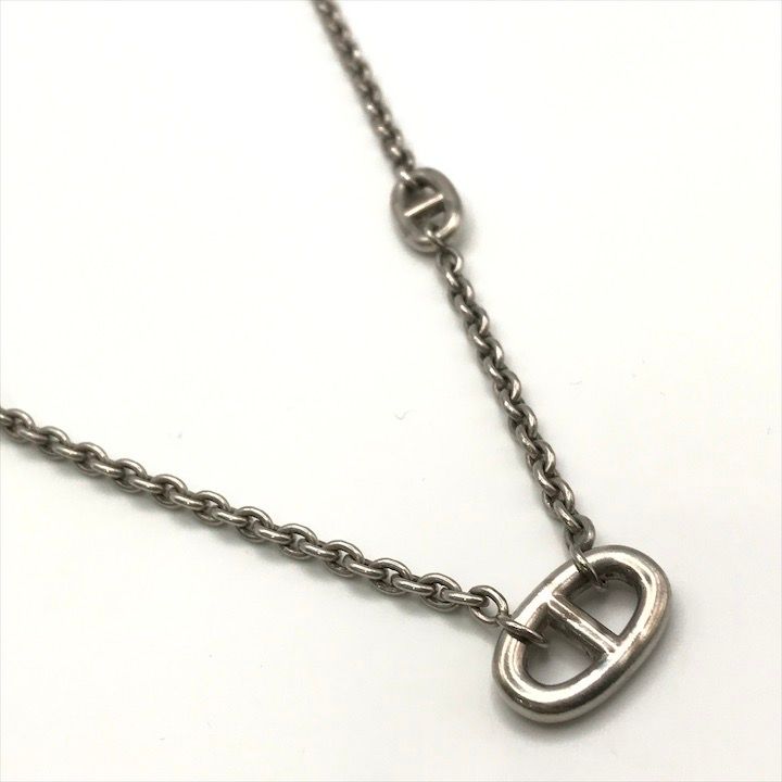 Hermes Chaine D'ancre Farandole Necklace Silver