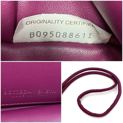 Bottega Veneta 2 Way Bag Purple Beak F20163 Excellent Condition