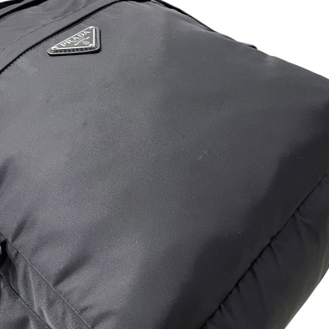 Prada Backpack Black NERO Tessuto 2vz048 Excellent Condition