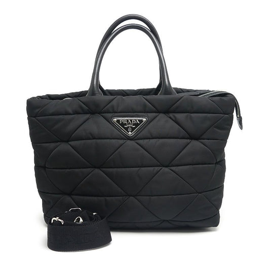 Prada Re-nylon Small Padded Tote Shoulder Bag 2WAY