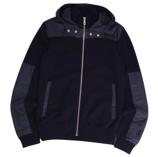 Prada Jacket Knitted Hoodie Hooded Wool Nai