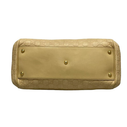 Gucci Handbag Cima Line Scarlet 282299 Beige Leather