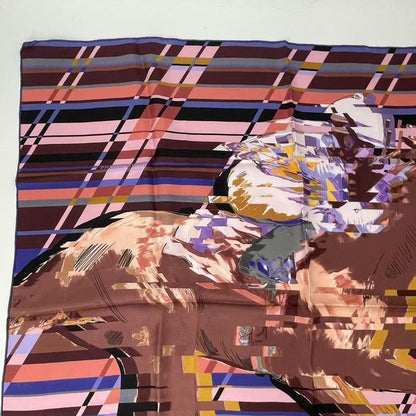 Hermes Carre 90 Silk Scarf Photo Finish Multicolor