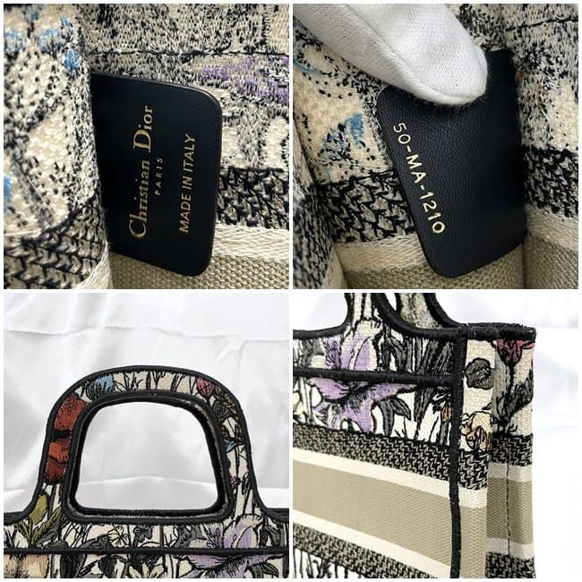 Christian Dior Mini Tote Bag Book Tote Mini Multicolor